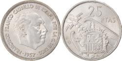 World Coins - Coin, Spain, Caudillo and regent, 25 Pesetas, 1965, , Copper-nickel