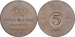 World Coins - Sweden, Gustaf VI, 5 Öre, 1969, Kungsholmen, Bronze, , KM:822