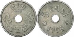 World Coins - Romania, Carol I, 5 Bani, 1906, Brussels, Copper-nickel, , KM:31