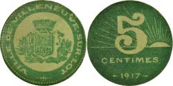 World Coins - Coin, France, Ville de Villeneuve-sur-Lot, Villeneuve-sur-Lot, 5 Centimes, 1917