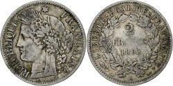 World Coins - Coin, France, Cérès, 2 Francs, 1895, Paris, , Silver, KM:817.1