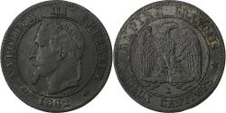 World Coins - France, Napoleon III, 2 Centimes, Napoléon III, 1862, Bordeaux, Bronze