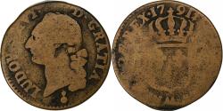 World Coins - France, Louis XVI, Sol, 1791, Copper, , Gadoury:350