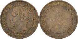 World Coins - Coin, France, 5 Centimes, 1853, Lille, , Bronze, KM:M23, Gadoury:153b