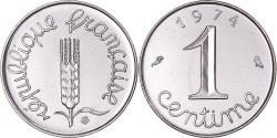 World Coins - Coin, France, Épi, Centime, 1974, Paris, , Stainless Steel, KM:928