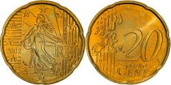 World Coins - France, 20 Euro Cent, 2002, Paris, , Brass, Gadoury:5., KM:1286