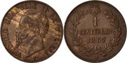 World Coins - Coin, Italy, Vittorio Emanuele II, Centesimo, 1867, Milan, , Copper