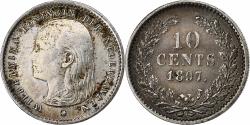 World Coins - Netherlands, Wilhelmina I, 10 Cents, 1897, Silver, , KM:116