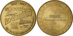 World Coins - France, Tourist token, Grotte La Cocalière, 2007, MDP, Nordic gold,
