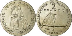 World Coins - Coin, FRENCH OCEANIA, 2 Francs, 1948, ESSAI, , Copper-nickel, KM:E5