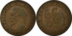 World Coins - Coin, France, Napoleon III, Napoléon III, 2 Centimes, 1857, Lyon,