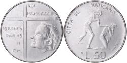 World Coins - Coin, VATICAN CITY, John Paul II, 50 Lire, 1983, Roma, , Stainless Steel