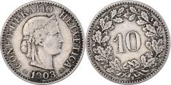 World Coins - Coin, Switzerland, 10 Rappen, 1903