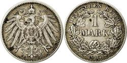 World Coins - Coin, GERMANY - EMPIRE, Wilhelm II, Mark, 1904, Karlsruhe, , Silver