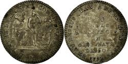World Coins - Coin, France, Lefevre Lesage, 10 Sols, 1792, , Silver, KM:Tn19