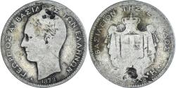 World Coins - Coin, Greece, George I, Drachma, 1873, Paris, , Silver, KM:38