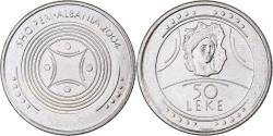 World Coins - Albania, 50 Lekë, 2004, Copper-nickel, , KM:90