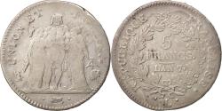 World Coins - Coin, France, Union et Force, 5 Francs, 1798, Bayonne, , Silver