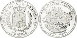 World Coins - France, Medal, La Bataille des Ardennes, History, , Silver