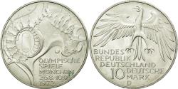 World Coins - Coin, GERMANY - FEDERAL REPUBLIC, 10 Mark, 1972, Munich, , Silver
