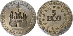 World Coins - France, 5 Ecu, Bonifacio, 1995, Nickel,