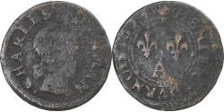 World Coins - Principality of Arches-Charleville, Charles II de Gonzague, Denier Tournois