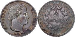 World Coins - France, Napoleon I, 2 Francs, 1815, Paris, Cent Jours, Silver,