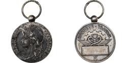World Coins - France, Médaille d'honneur du travail, Medal, Very Good Quality, Silvered