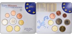 World Coins - Germany, 1 Cent to 2 Euro, 2004, Karlsruhe, Set,