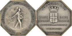 World Coins - France, Token, Caisse d'Épargne de Tourcoing, 1934, , Silver