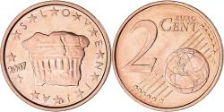 World Coins - Slovenia, 2 Euro Cent, 2007, , Copper Plated Steel, KM:69