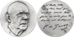 World Coins - France, Medal, Charles de Gaulle, n.d., Silvered bronze, J. Balme,