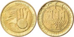 World Coins - Coin, San Marino, 20 Lire, 1977, Rome, , Aluminum-Bronze, KM:67