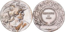 World Coins - France, Medal, Société d'Agriculture de Seine Inférieure, 1936, Silvered