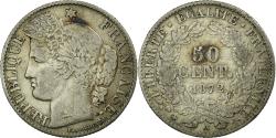 World Coins - Coin, France, Cérès, 50 Centimes, 1872, Paris, , Silver, KM:834.1