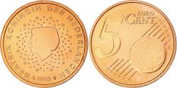 World Coins - Netherlands, Beatrix, 5 Euro Cent, 2003, Utrecht, BU, , Copper Plated