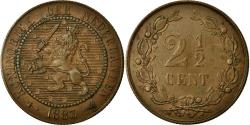 World Coins - Coin, Netherlands, William III, 2-1/2 Cent, 1883, , Bronze, KM:108.1