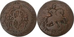 World Coins - Russia, Catherine II, 2 Kopeks, 1788, Saint Petersburg, Copper,