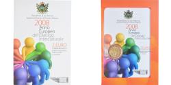 World Coins - San Marino, 2 Euro, European Year of Intercultural Dialogue, 2008, Rome