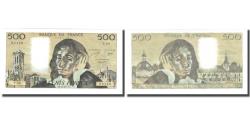 World Coins - France, 500 Francs, Pascal, 1977, 1977-11-03, UNC(65-70), Fayette:71.17, KM:156d