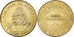 World Coins - France, Token, 86/ Vallée des Singes - Gorille - Romagne, 2011, Copper-nickel