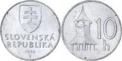 World Coins - Slovakia, 10 Halierov, 1993