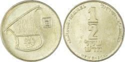 World Coins - Coin, Israel, 1/2 New Sheqel, 2004