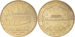 World Coins - France, Token, Tourist Token, Marseille - Ferry boat César, 2008, Monnaie de