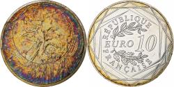 World Coins - France, 10 Euro, Auguste Rodin, 2017, Monnaie de Paris, Silver,