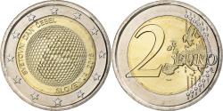 World Coins - Slovenia, 2 Euro, Journée mondiale des abeilles, 2018, , Bi-Metallic