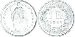 World Coins - Coin, Switzerland, Franc, 1965, Bern, , Silver, KM:24