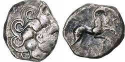 Ancient Coins - Aedui, Denier à la lyre, ca. 80-50 BC, Silver, , Delestrée:3182