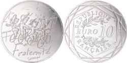 World Coins - France, 10 Euro, 2014, Paris, Sempé Fraternité Été, , Silver