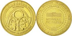 World Coins - France, Token, Touristic token, Château Fort de Guédelon, Bourgogne, 2016
